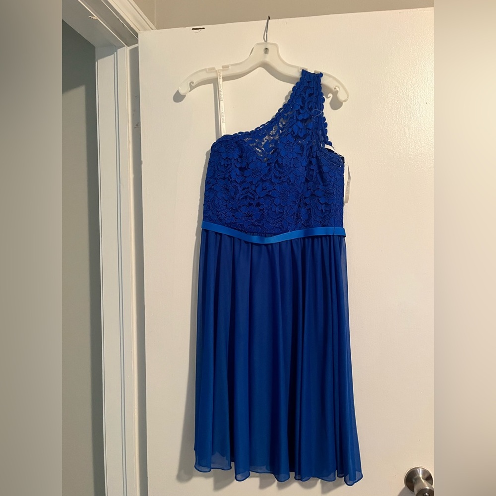 Cobalt Blue bridesmaid dress